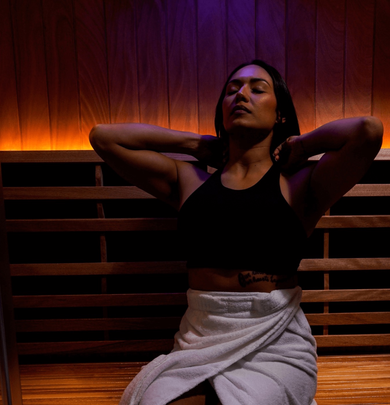 Sauna heat therapy